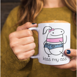 Kubek - KISS MY ASS- 450ml...