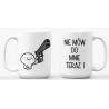 Kubek - NIE MÓW DO MNIE TERAZ- ,, 450ml - dwustronna grafika