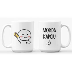 Kubek - MORDA KAPCIU- 450ml...