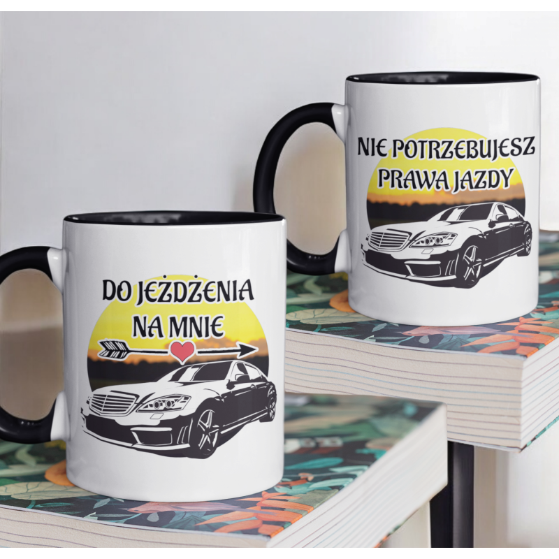 Kubek - dzień kobiet/chłopaka NIE POTRZEBUJESZ PRAWA JAZDY