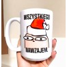 Kubek - Wszystkiego nawzajem- 450/330 ml grafika dwustronna