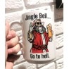Kubek - Jingle Bell _ go to hell. - 450/330 ml grafika dwustronna