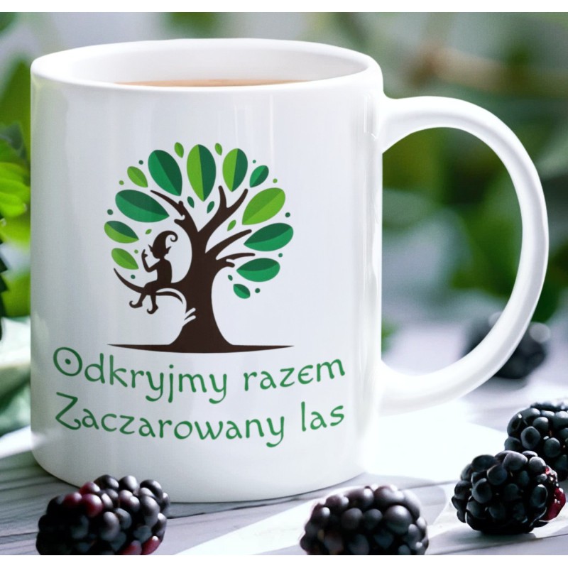 Kubek - Zaczarowany Las - 330/450ml - Logo
