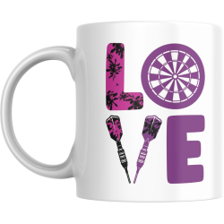 Kubek DARTS - LOVE -...