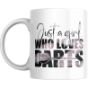 Kubek DARTS - JUST A GIRL-  330/450ml