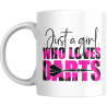 Kubek DARTS - JUST A GIRL (2)-  330/450ml
