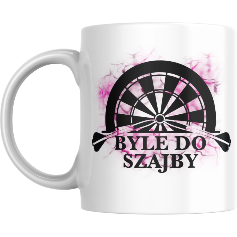 Kubek DARTS - BYLE DO SZAJBY - 330/450ml