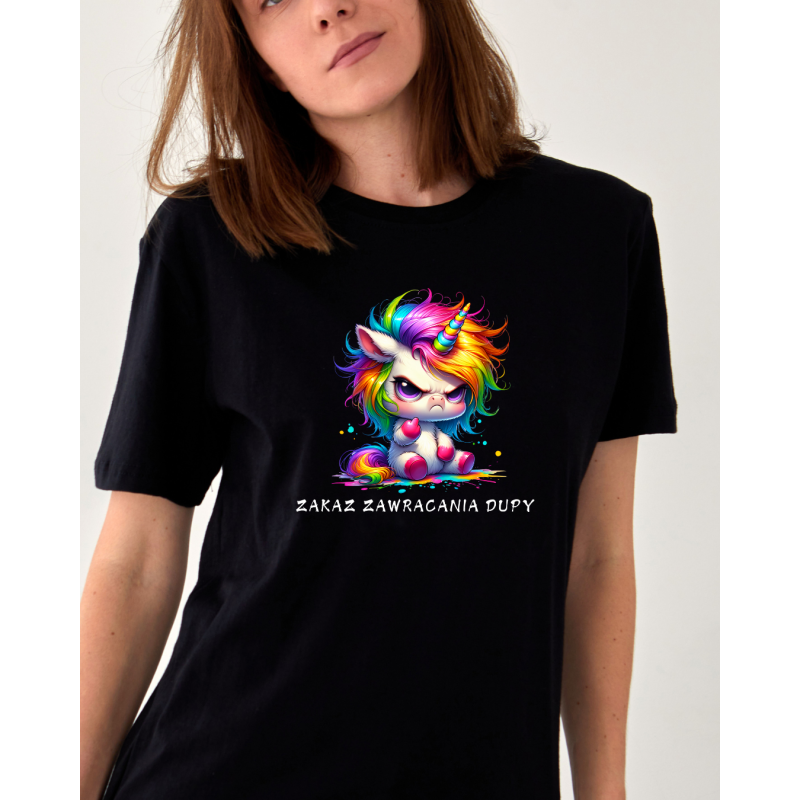 T-shirt - ZAKAZ ZAWRACANIA DUPY / UNICORN