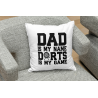 Poszewka na poduszkę - DART - dad is my name, darts is my game