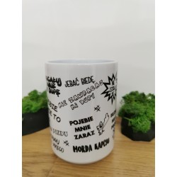 Kubek wulgarny - 330/450 ml