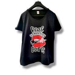 T-shirt bawełniany Darts -...