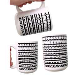 Kubek wulgarny -SPIERDALAJ - zamaskowana wiadomość 330/450 ml