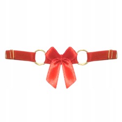 Czerwona podwiązka na...