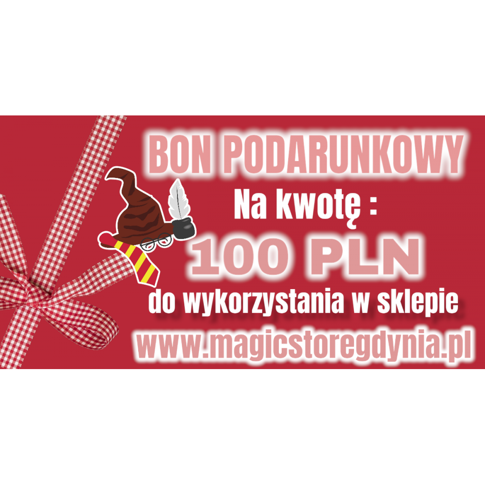 Bon podarunkowy do wykorzystania w sklepie - 100PLN