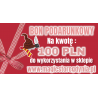 Bon podarunkowy do wykorzystania w sklepie - 100PLN
