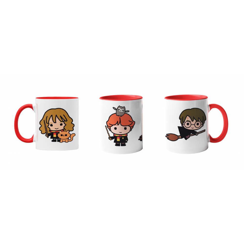 Kubek kolorowy 3w1 Harry, Ron, Hermiona