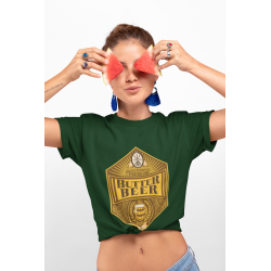 T-shirt Piwo kremowe