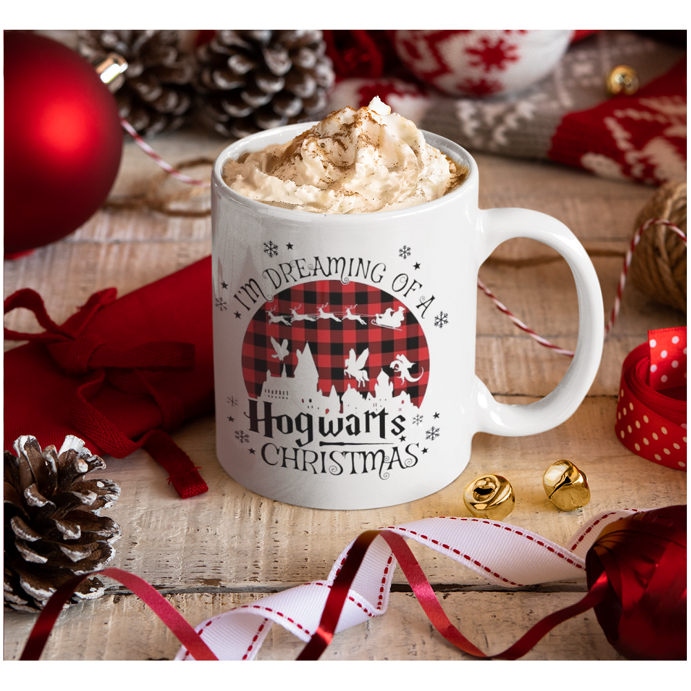 Kubek Harry P. - Święta  w Hogwarcie