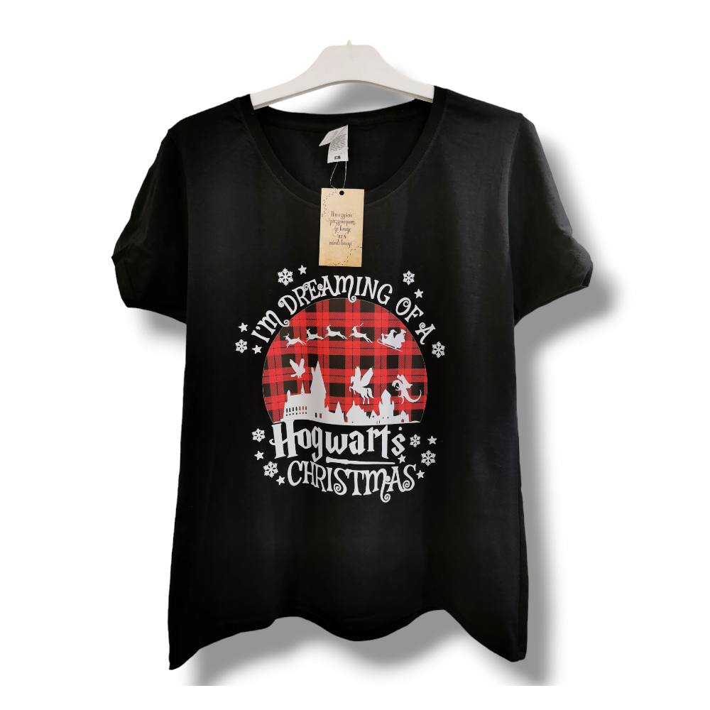 Harry P. T-shirt - Święta w Hogwarcie