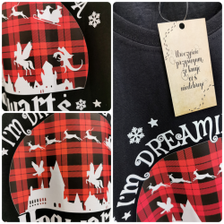 Harry P. T-shirt - Święta w Hogwarcie