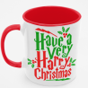 Kubek Harry P. - Świąteczny Harry Christmas czerwony