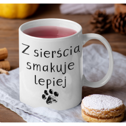 Kubek - pies, z sierścią...