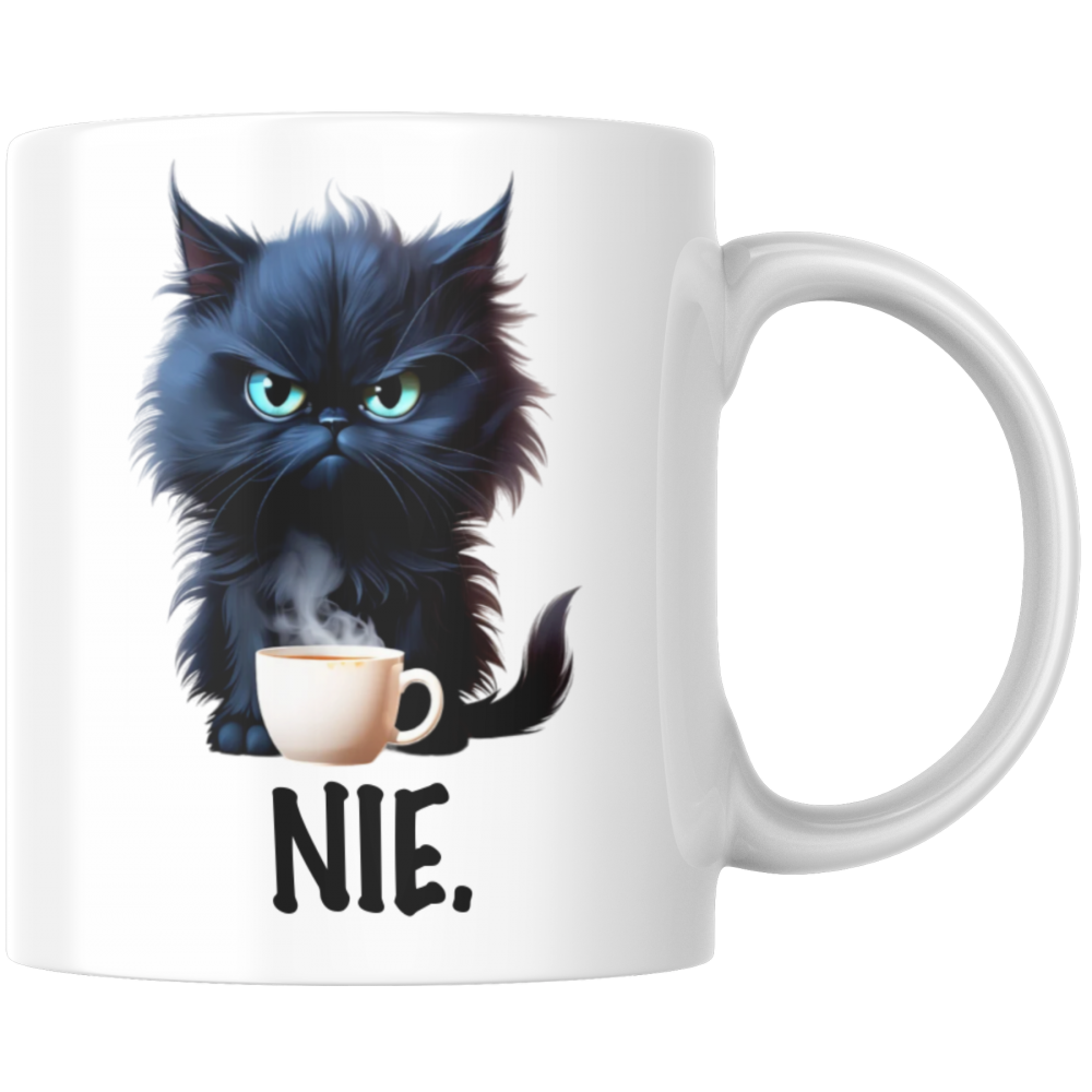 Kubek - wredny kot . NIE .